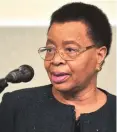  ?? | PHANDO JIKELO African News Agency (ANA) ?? GRAÇA Machel’s term as UCT chancellor ends this year.