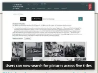  ??  ?? Users can now search for pictures across five titles