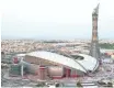  ??  ?? GETTY IMAGES Khalifa Internatio­nal Stadium in Doha is the first completed 2022 World Cup site.