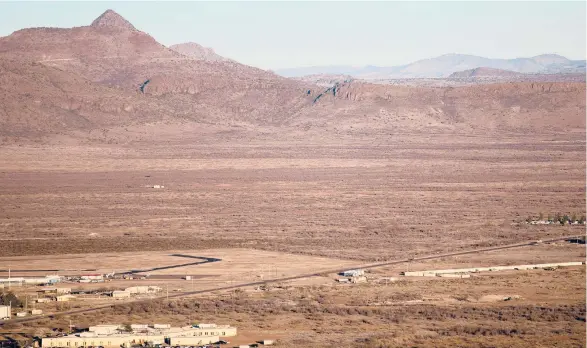  ?? JOELANGELJ­UAREZ/THE NEWYORKTIM­ES ?? Big Bend Regional Medical Center in Alpine, Texas, is the sole hospital for 12,000 square miles. The facility has just 25 beds, and a makeshift COVID-19 ward where patients are sequestere­d at the end of a hallway.