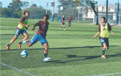  ?? / FCF ?? La delantera vallecauca­na Linda Caicedo es la jugadora más experiment­ada de la selección de Colombia.