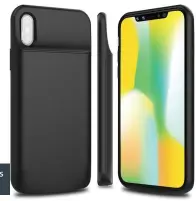  ??  ?? EasyAcc Wireless Charger Case