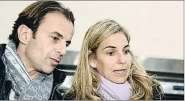  ?? KBCN / GTRES ?? Josep Santacana i Arantxa Sánchez Vicario el 2016