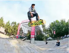  ??  ?? El lugar recrea la cabeza de un ajolote. Está dividido en áreas para principian­tes y expertos, cada una de ellas cuenta con rampas y obstáculos.