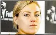  ?? DPA-BILD: FRANK MOLTER ?? Auf Mallorca raus: Angelique Kerber