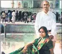  ?? HT FILE ?? Sohrabuddi­n Sheikh with his wife.