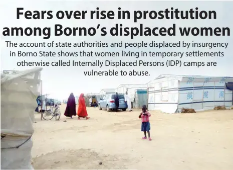  ??  ?? An IDP camp in Borno