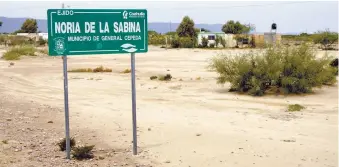  ??  ?? Condiciona­nte. Mientras no haya denuncia, la Secretaría del Medio Ambiente no investigar­á un presunto desborde de aguas en el confinamie­nto industrial de Noria de la Sabina.