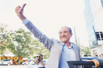  ??  ?? ► Paulo Skaf ha dicho que apoyará a Jair Bolsonaro en la segunda vuelta.