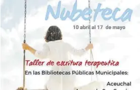  ?? ?? Cartel anunciador de los talleres.