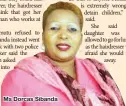  ??  ?? Ms Dorcas Sibanda