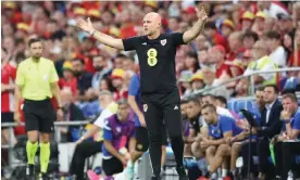  ?? Photograph: Michael Zemanek/Shuttersto­ck ?? Questions are being asked of Rob Page after his Wales side were beaten by Armenia and Turkey in Euro 2024 qualifying.