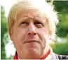  ??  ?? STANCE Boris Johnson