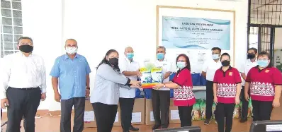 Ngos Receive Food Baskets Care Packages From Laku Pressreader