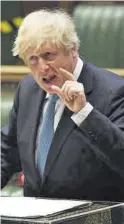  ??  ?? Boris Johnson.