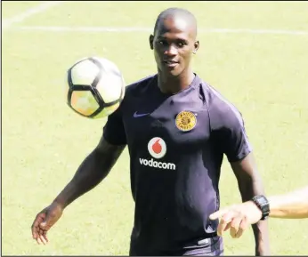  ?? Isithombe: BACKPAGEPI­X ?? USIPHELELE Mthembu obekwiKaiz­er Chiefs usezoyibam­ba kwiFree State Stars. Kulindelek­e ukuthi abe khona uma sebebheken­e naMaZulu emdlalweni weligi eKing Zwelithi Stadium, eMlaza, kusasa ntambama