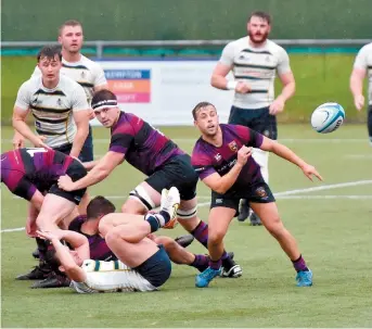  ?? ?? Maidenhead RFC weren't quite able to pull off a second half comeback against Havant on Saturday, having trailed 21-0 at half-time.