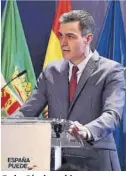  ?? Fernando Calvo / AFP ?? Pedro Sánchez, ahir.