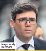  ??  ?? Mayor Andy Burnham