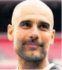  ??  ?? CITY STICKER: Pep to honour rest of contract