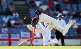  ??  ?? Shane Dowrich, pictured during the 2019 home Test series against England, has backed his side’s bowlers to deliver. Photograph: Shaun Botterill/Getty Images