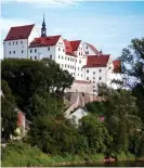  ??  ?? CHILLING: Colditz Castle in Saxony