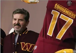  ?? PATRICK SEMANSKY — THE ASSOCIATED PRESS ?? Washington Commanders owner Dan Snyder testified virtually before a congressio­nal committee that is investigat­ing the team's history of workplace misconduct.