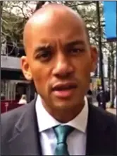  ??  ?? Campaign launch: Mr Umunna on Tuesday