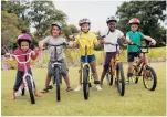  ??  ?? COOL FUN: Cycling, jogging are just two of the many outdoor activities residents can participat­e in this winter.