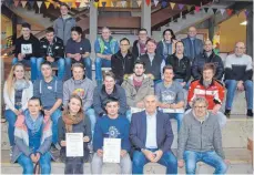  ?? FOTO: GESCHWISTE­R-SCHOLL-SCHULE ?? Die Teilnehmer des Berufswett­bewerbs im Bereich der landwirtsc­haftlichen Fachrichtu­ng.