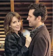  ?? FOCUS FEATURES ?? Tina Fey, left, with Paul Rudd in Admission, a film that returns to some of the same maternal mayhem as Fey’s 2008 effort, Baby Mama.