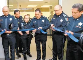  ??  ?? Manelich Castilla inauguró el Observator­io de la Violencia.