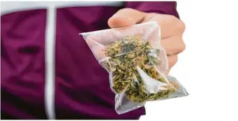  ?? Foto: eight8, stock.adobe.com ?? Um Drogen, wie im Symbolfoto dargestell­tes Marihuana, ging es bei einer Verhandlun­g vor dem Amtsgerich­t Heidenheim.