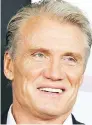  ??  ?? Dolph Lundgren