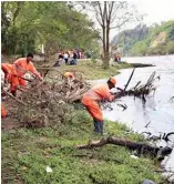  ?? ABEL UREÑA ?? Autoridade­s intervendr­án cañadas que contaminan el río Yaque.