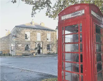  ??  ?? One of the red phone boxes in Scalby near the Nag’s Head. By Richard Ponter 164405