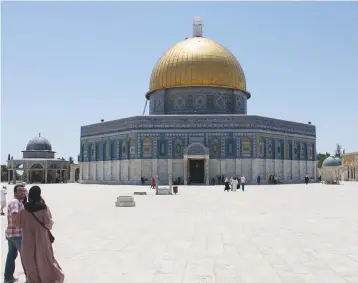  ??  ?? The Al Aqsa Mosque in Jerusalem