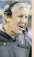  ??  ?? Pete Carroll