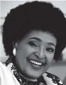  ??  ?? Winnie Madikizela-Mandela