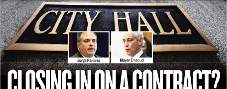  ??  ?? Jorge Ramirez Mayor Emanuel