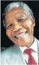  ??  ?? UNIFIER: Nelson Mandela, icon of justice, solidarity and peace