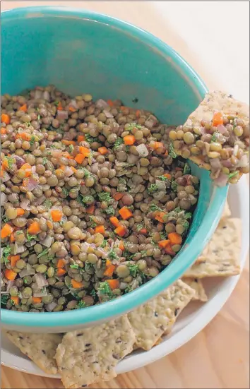  ?? | AP PHOTO ?? French lentil salad