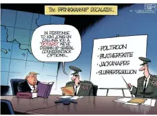  ?? NATE BEELER, THE COLUMBUS DISPATCH, POLITICALC­ARTOONS.COM ??