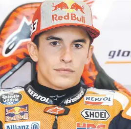  ?? Picture: AFP ?? HOME STRAIGHT. Marc Marquez can wrap up the MotoGP title in Thailand tomorrow.