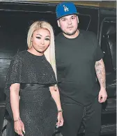  ??  ?? BlAC ChynA y RoB KArdAshiAn. La expareja fue protagonis­ta de decenas de titulares luego de fuertes acusacione­s y demandas por parte de ambos, tras su ruptura en julio de 2017.