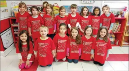  ??  ?? Springton Lake Montessori School congratula­tes its Kindergart­en Class of 2017. Pictured in back are Madeleine Ziegler, Andrew Moldovan, Eirini Filipatos, Sophia Gouvias, Dillon Greene, Vanessa Gavaghan, Veda Patel and Inara Struble. Pictured in front...