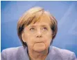  ?? FOTO: DPA ?? Angela Merkel (CDU).