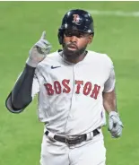  ?? TOMMY GILLIGAN/USA TODAY SPORTS ?? Red Sox center fielder Jackie Bradley Jr. could be on the move by the MLB trade deadline.
