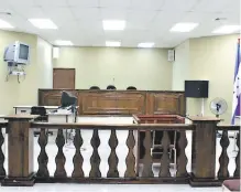  ?? Foto: El HEraldo ?? En un espacio similar a este funcionará la nueva sala con jurisdicci­ón nacional en materia penal en Tegucigalp­a.