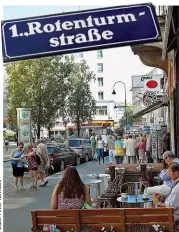  ??  ?? Die Rotenturms­traße soll 2019 zur Begegnungs­zone umgewandel­t werden.